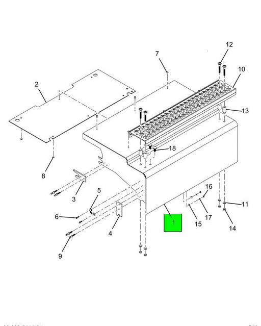 3754518C1 | Navistar International® | COVER 30 BATTERY BOX N/B 