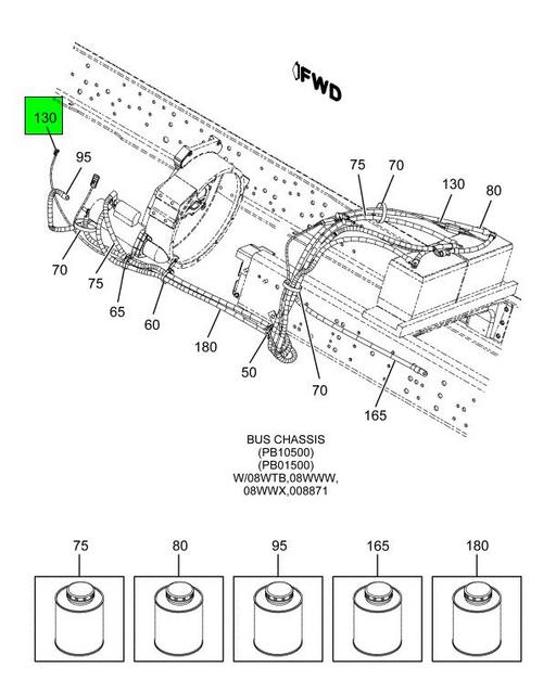 リョウセンサン 3586538C91 Navistar International | HARNESS ELECTRICAL