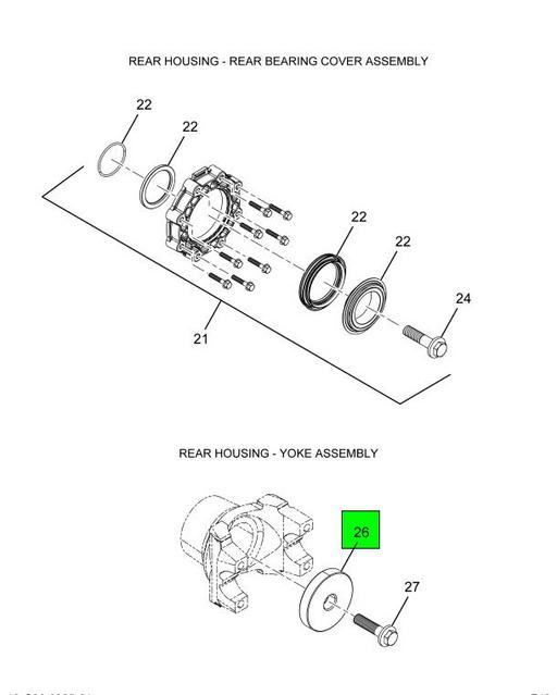 EC10000950 | Genuine Navistar International® PLATE RETAINER