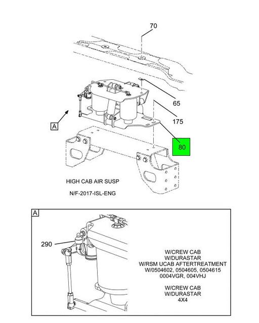 大特価 3556402C94 Air Cab Suspension | International Navistar 米・雑穀・粉類