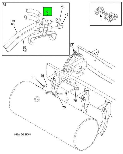 3532273C1 | Genuine Navistar International® BRACKETKIT BRACKET FUELDASH