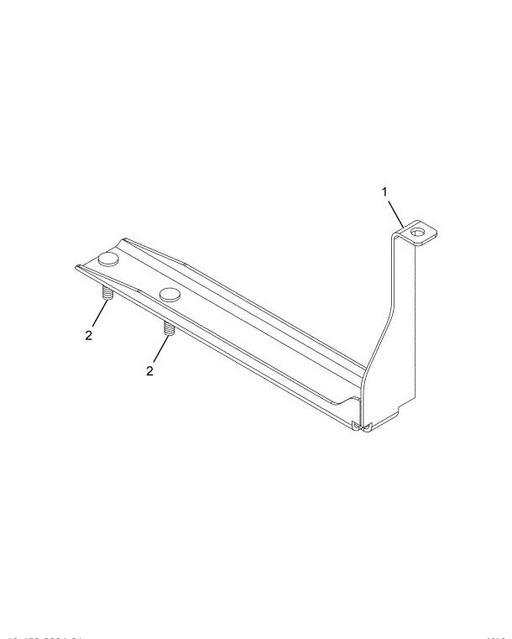 4090089C1 | Genuine Navistar International® SUPPORT RIGHT HAND UPPER REAR  ASSEMBLY