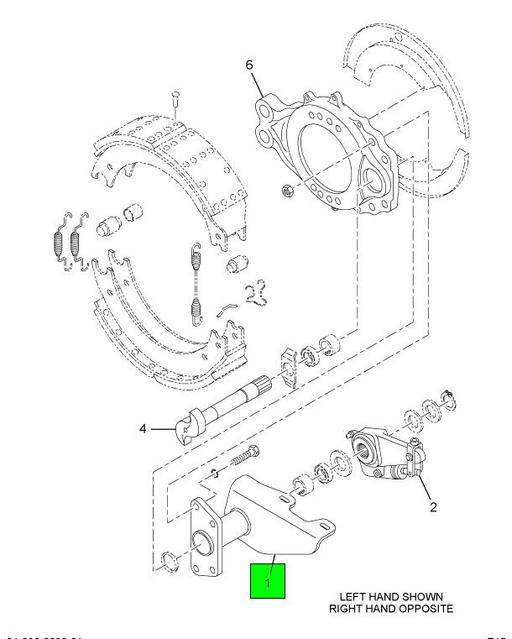 halさま HAL42710553 Navistar International | BRACKET BRAKE SLACK