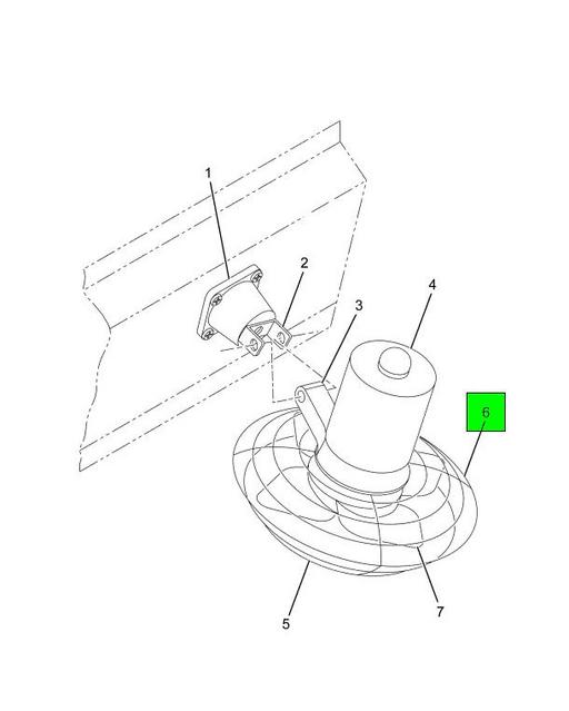 2588902C1 IC Bus | GUARD REAR FAN | Source One Parts Center