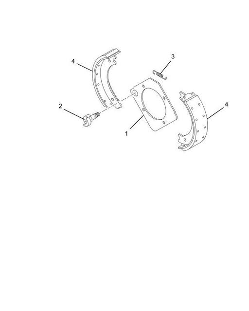 597577C92 Navistar International | SET BRAKE SHOE | Source