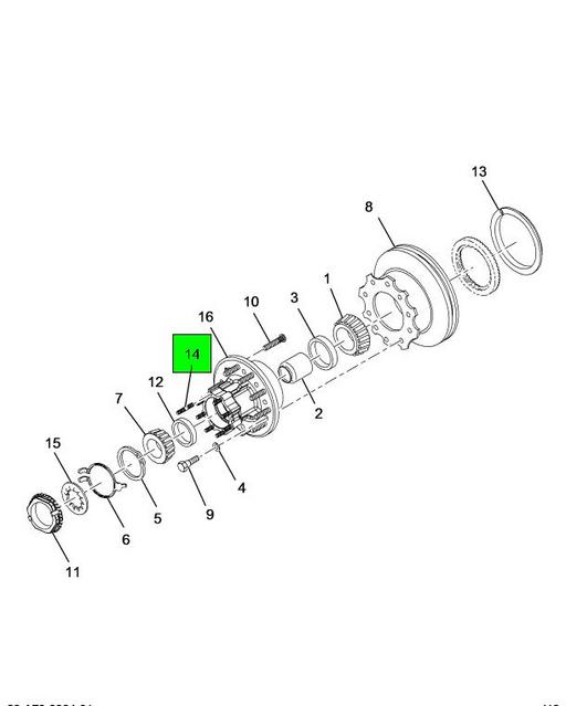 大学生 割引 2597820C1 X 5/8-11 AXLE FLANGE STUD | International Navistar デュエルマスターズ