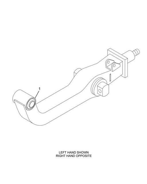 3520460C1 Navistar International | BEAM EQUALIZER LEFT 3520460C1 Navistar International | BEAM EQUALIZER LEFT