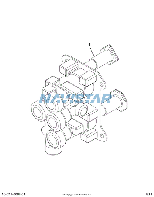 BX298818N Navistar International | Parking Brake Limiting Valve