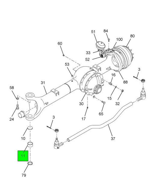 2024年冬【法人向けお歳暮】 International Navistar 1693230C1 | LOWER ASSEMBLY BEARING 鏡