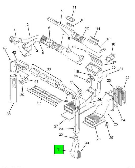 445207 Navistar International | NUT STYLE I SPRING J BOLT 3