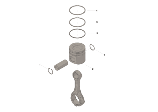 4089420 | Genuine Cummins® Kitpiston 050 Mm O/s | Source One Parts Center