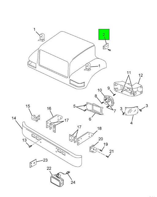 1685128C91 Navistar International | KIT U JOINT STRAPS AND