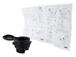 Ash Cup Coin Holder Kit w/o Lighter Element