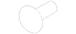 Retaining Pin Floor Mat Clip - M6 x 28MM, Rear