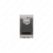 Steel Clip, 0.625 Inch Diameter, 90 Degree Bend, Zinc Plated