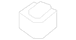 Hex Head Nut Housing - M4.2, Lower
