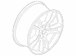 Wheel Rim 8 X 18 Painted