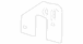 Frame Rail End Bracket Bumper Repair Kit - Right