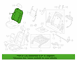 Seat Back Cushion Cover - Left, Front (Limited)