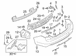 Bumper Impact Bar Reinforcement Rebar - Rear