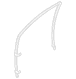 Window Channel Track - Left, Front