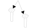 Headrest Guide - Front, Driver