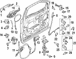 Exterior Door Handle Base Reinforcement - Left, Front