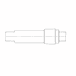 1/2-14 NPTF Pencil Zinc and Plug Assembly