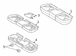 Seat Cover Cushion - Rear, Passenger