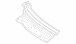 Cowl Cover Top Grille - Right