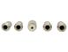Chrome Plated Wheel Locks for Exposed Lugs