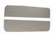 Clear Matte Dual Hood Stripe Graphics Kit