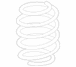 Coil Spring - Right, Front
