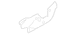 Trim Panel Retainer Body B Pillar Bracket - Right