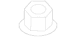 Steering Tie Rod Nut Hex Head - M10