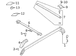 Roof Luggage Carrier Cross Rail Support - Front