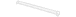 Convertible Top Seal Roof Side molding - Right
