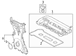 Engine Timing Cover Cylinder - Front 2.5L