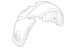 Fender Splash Shield Guard - Left, Front