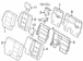 Seat Back Cushion Pad - Left, Rear