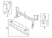Radiator Support Tie Bar Reinforcement - Front