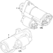 Starter Motor - 5.0L
