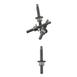 Air Bag Impact Sensor Bolt Stud - M6 X 24 15