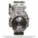 Long Block Engine DD15 14.8L EPA07 with Rear Sump