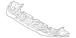Radiator Support Air Deflector - 1.6L