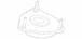 Hex Head Nut Catalytic Converter - M8