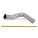 PIPE-EXHAUST MBEND 5" STL RH CHR OD/ID