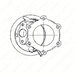 EGR Exhaust Gas Line for DD15 GHG14