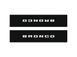 Tufskinz Door Sill Protector Kit with Bronco Logo