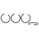 Circlip CV Axle Shaft Retaining Ring - 28MM, Rear, Inner 3.7L